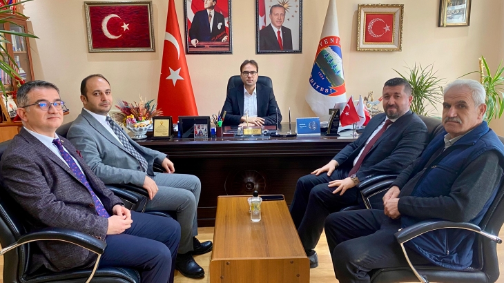 Isparta İl Milli Eğitim Müdürü Recai Ocak, Belediye Başkanımız Mehmet Özata’yı Ziyaret etti