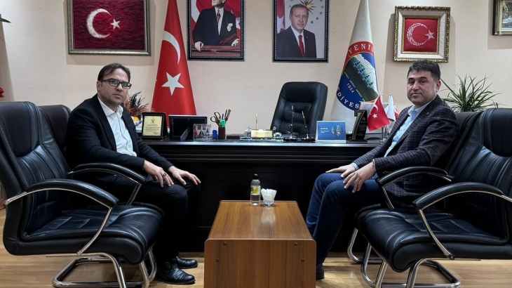 Öz Orman-İş Sendikası Isparta Bölge Başkanı Süleyman Atasoy, Belediye Başkanımız Mehmet Özata’yı Ziyaret etti