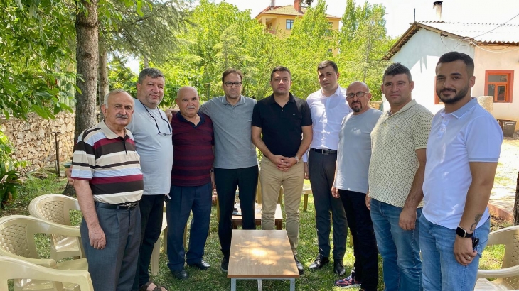 Şehit Aileleri Derneği'nden Belediye Başkanımız Mehmet Özata'ya Ziyaret