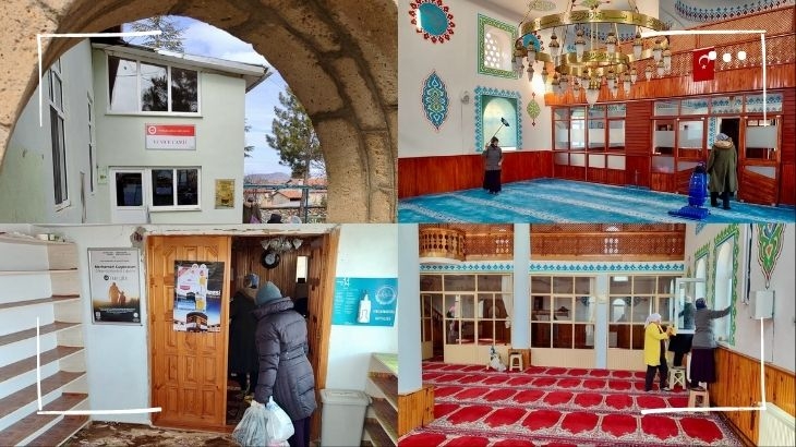 Ramazan Ayı Öncesi Camilerde Temizlik Çalışmaları Yapıldı -25