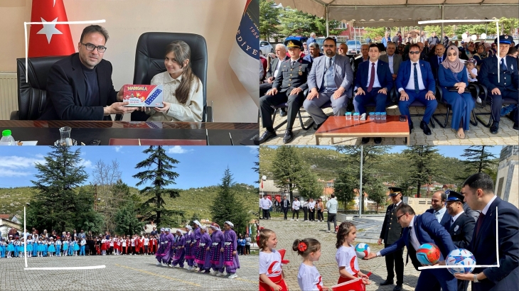 Yenişarbademli'de 23 Nisan Coşkusu